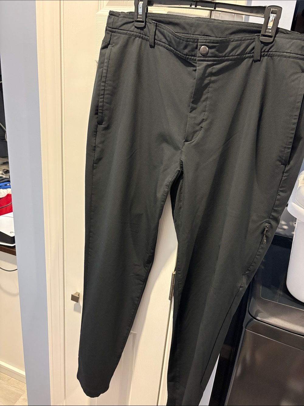 Men's Mack Weldon Black Slim Stretch Joggers